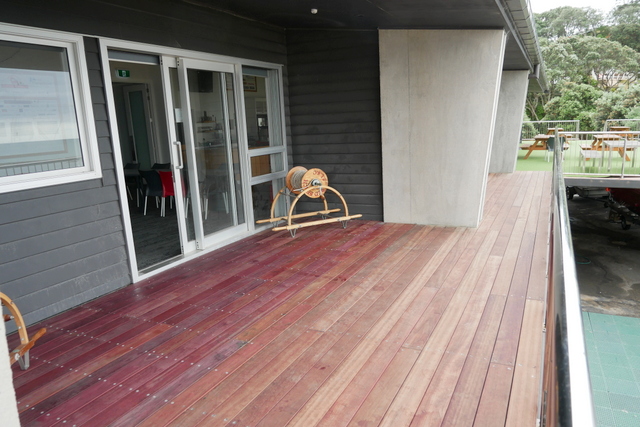 Club deck extension now complete