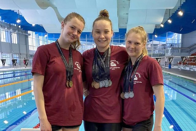 Red Beach swimmers impress at SLSNZ Pool Champs